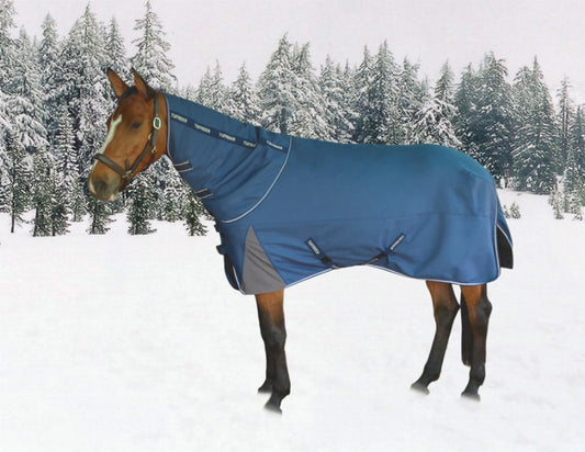 TuffRider Optimum 1680D Triple Weave Heavy Weight Turnout Blanket with Detachable Neck