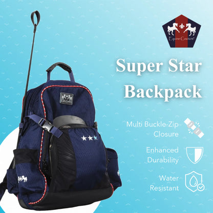 Equine Couture Super Star Water-Resistant Backpack - One Eyed Pony
