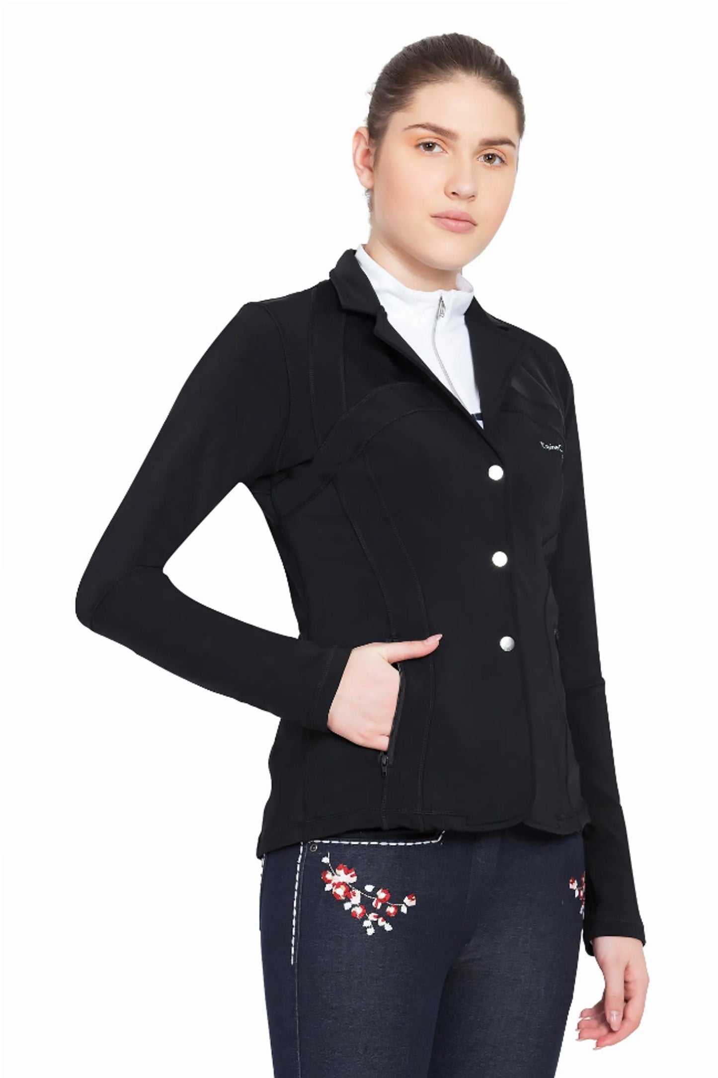 Equine Couture Lacey Ultra Light Show Coat - One Eyed Pony