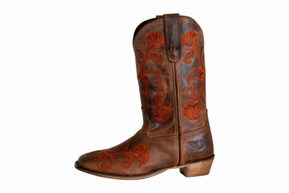 TuffRider Ladies Signa Square Toe Western Boot - One Eyed Pony