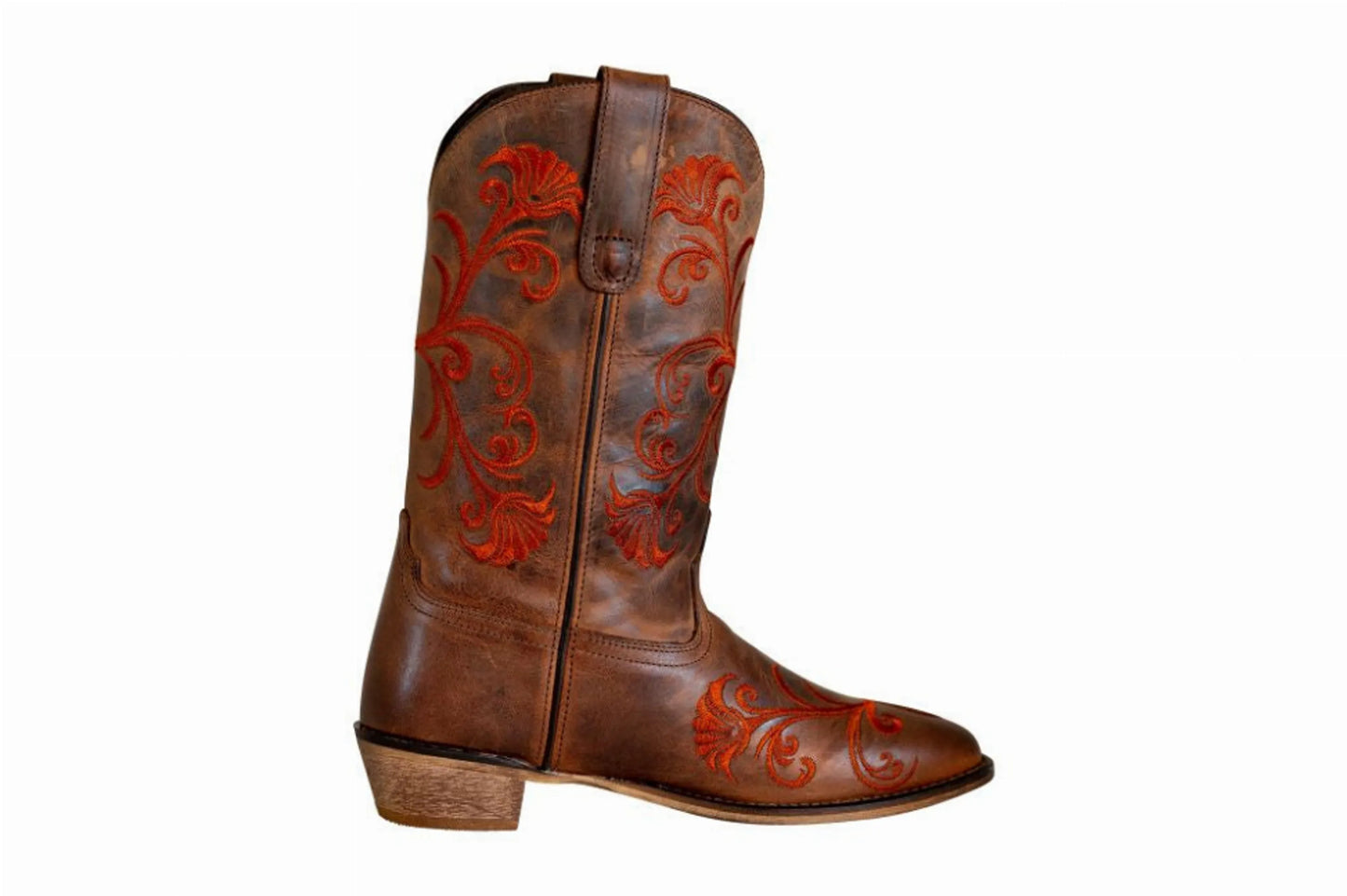 TuffRider Ladies Signa Square Toe Western Boot - One Eyed Pony