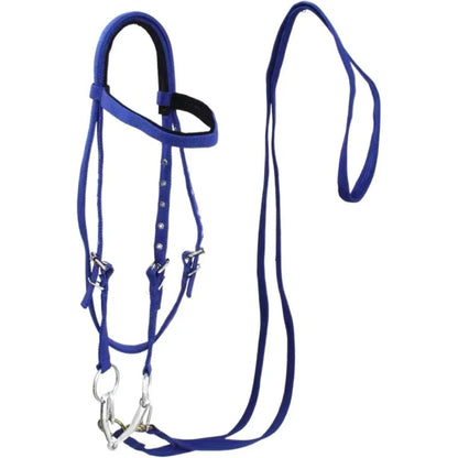 Thickened Horse Halters Comfortable Adjustable Strap Horse Neck Stretcher Durable Heavy Duty Horse Bridle Headband