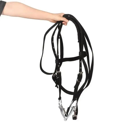 Thickened Horse Halters Comfortable Adjustable Strap Horse Neck Stretcher Durable Heavy Duty Horse Bridle Headband