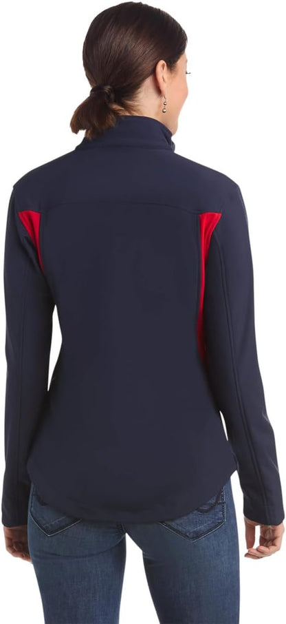 New Team Softshell Jacket – Women’S Wind and Water Resistant Jacket