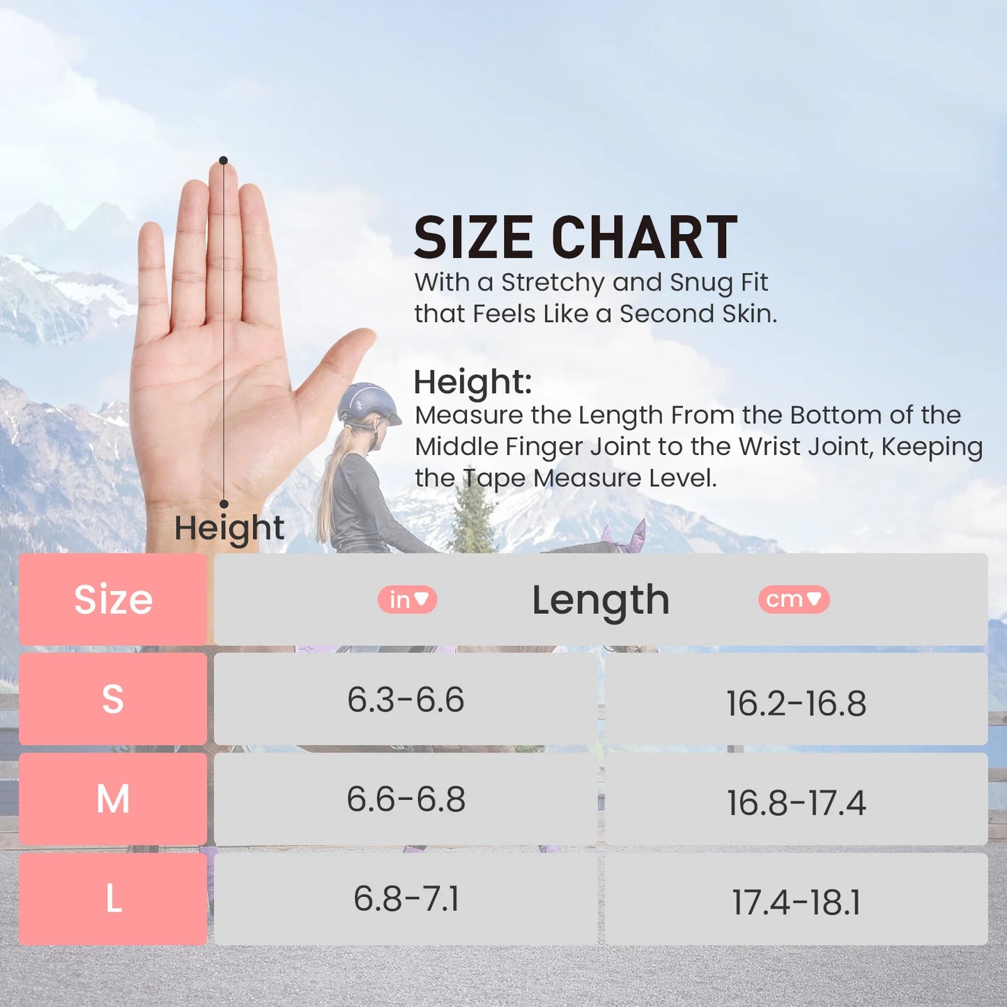 Women'S Premium PU Leather Horse Riding Gloves Lightweight Breathable Stretchable with Touchscreen Grip for Equestrian