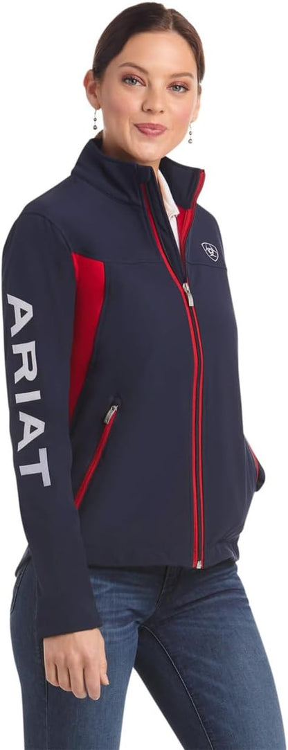 New Team Softshell Jacket – Women’S Wind and Water Resistant Jacket