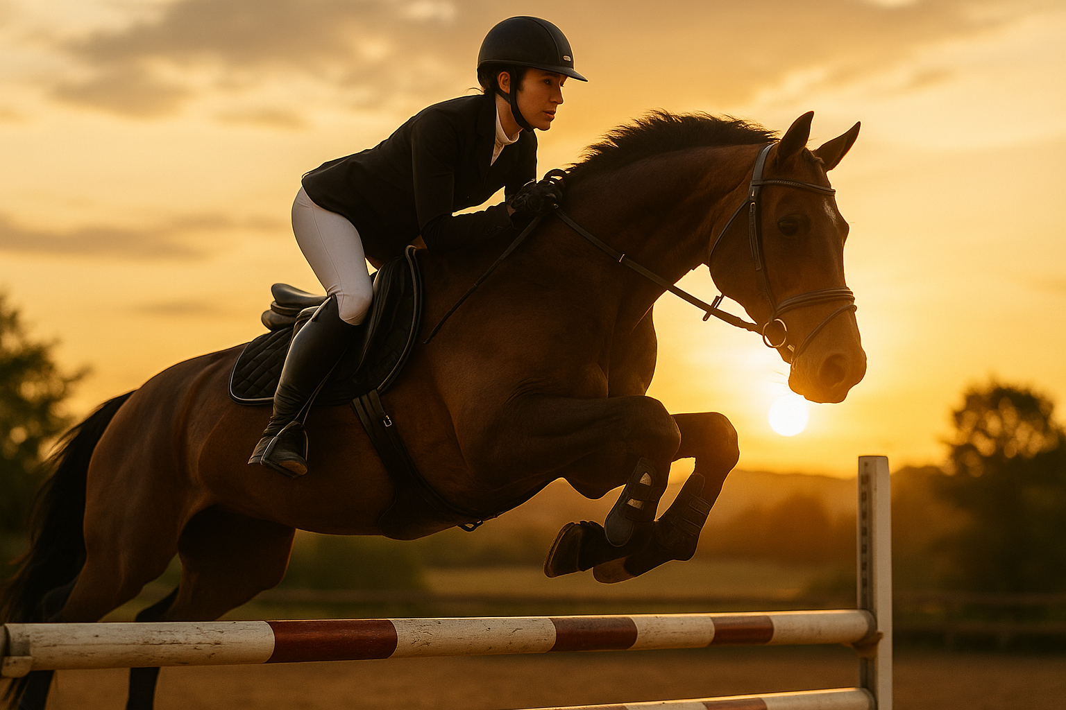 Hero - Horse and Rider Jumping